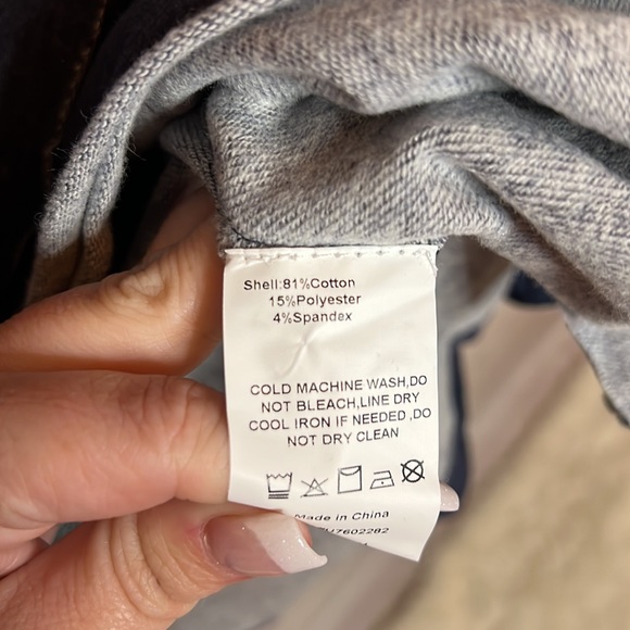 Women’s Suzanne Betro Navy Blue Hoodie - XXL - D16 - Picture 7 of 7